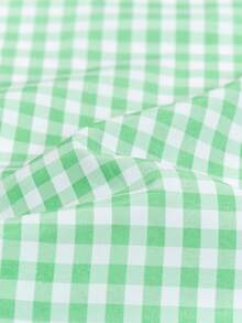 Rand paul Men's Casual Comfortable Checkered Shirt - 綠色 - 查看 6