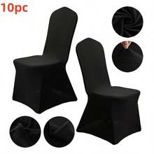 Waterproof Spandex Chair Covers, Elastic Dining Chair Slipcovers, Removable & Washable Polyester Outdoor Chair Covers, Suitable For Party, Banquet, Wedding Events, Hotel (Multiple Classic Colors), Multi-Functional Elastic Polyester Spandex Chair Covers For Dining, Party, Wedding, Banquet And Other Occasions - one-size - View 32