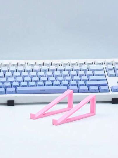 1pc Keyboard Riser, Adjustable 20° Tilt Stand To Improve Typing Comfort, Universal For Music Equipment, Non-Slip Design For Enhanced Stability