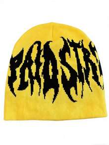 Y2K Style Beanie Hat For Men, Suitable For Spring, Autumn, Travel, Beach, Vacation - A - View 11