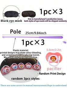 18pcs/6sets - Baby Shower Games: Fun Party Favors - The Best Baby Shower Games Ever, Gender Neutral Ice Breakers, Pacifier Toss, Gender Reveal Party Games (Pink) - Multicolor - View 11