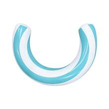 PVC Inflatable Ring Swimming Float, Inflatable Curved Pool Floating Lounger - Multicolor - View 5