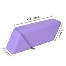 Creative Hollow Soft Silicone Pencil Case, Dual-Use Desktop Student Simple Pencil Bag, Rhombus Zipper Silicone Stationery Storage Bag, Stationery Pencil Pouch - Silicone Pen Case - View 10