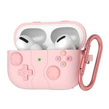 Silicone Earphone Protective Case Designed For 4/3 Pro 2/3 Game Console - Pink - View 6