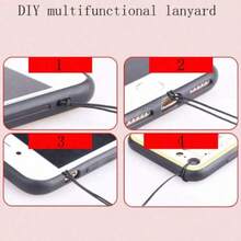 防震蝴蝶 1 件装 炫彩蝴蝶手机挂绳 透明珍珠手机壳挂绳 春季礼物 生日礼物 - 彩色 - 查看 9