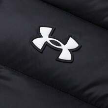 Under Armour بركا الريشة الأسطورية، جاكيت ريش يناسب الجنسين، ملابس رياضية كاجوال مريحة، 1385839-001 - الأسود - مشاهدة 5