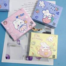 Printed Tissue Paper With Rabbit Pattern, Portable Student Facial Tissue, Toilet Paper, Printed Paper Napkins - Multicolor - View 6