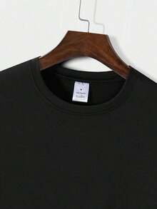 Dam-T-shirts - Svart - Visa 3