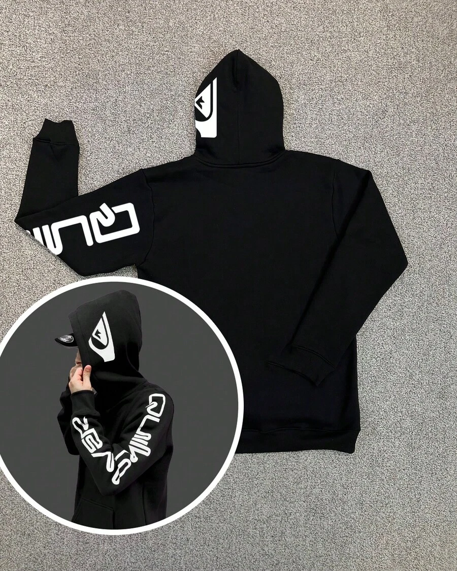 Kangaroo Hoodie (New Release) - Warm Winter Sweatshirt - Fashion - Various Colors - 50% Cotton 50% Polyester - Sizes S To XL - 黑色 - 查看 1