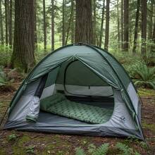 Outdoor Air Mattress - Green - View 3