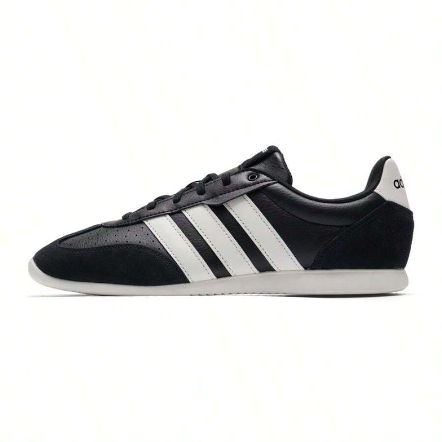 Adidas 2026 Spring BARREDA LO Comfortable & Lightweight Casual Shoes, HQ7382, Unisex - No. 1 Black/Bright White/Jade White - View 1