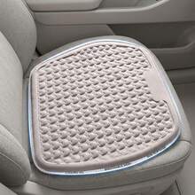 Honeycomb Design Car Seat Cushion Multi-Functional Gel Pad Breathable Summer Cooling Pad Comfortable Non-Slip Auto Seat Mat For All Seasons Car Truck SUV Universal Fit - Màu xanh da trời - Xem 2
