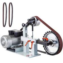 Bandschleifmaschine 5,08 x 208,28 cm Belt Disc Sander Combo Band Tellerschleifer, 2800 r/min Band und Scheiben Schleifmaschine, PH 427 X 30,5 cm Gummi-Kontaktscheibe Stand-Band-Tellerschleifer - 2800 U/min - Übersicht 8