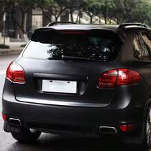 Película de vinilo mate premium para envolver el coche, calcomanía mate satinada invisible, calcomanía de vinilo sin burbujas para el interior del coche - Negro mate - Ver 5