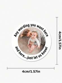 1/20 miếng dán ảnh tùy chỉnh 4*4cm kỷ niệm 21 ngày, nhãn dán sinh nhật lần thứ 21, nhãn dán tiệc sinh nhật cá nhân hóa, nhãn dán tiệc mừng em bé, nhãn dán/nhãn ảnh tùy chỉnh, nhãn ảnh, nhãn dán tiệc sinh nhật, nhãn dán ảnh sinh nhật tùy chỉnh - Nhiều màu - Xem 7