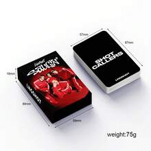 55张LNGSHOT Lomo卡片，Jay Park新男团SHOT CALLERS出道专辑明星照片卡，韩国流行音乐周边礼品 - 彩色 - 查看 5
