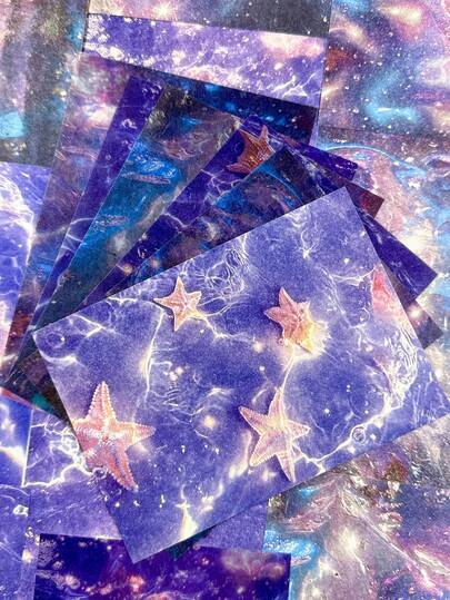 20 قطعة/عبوة من لوازم تجليد الألبومات ذات الطابع البحري الحالم والعتيق، مواد زخرفية متعددة الأغراض للدفاتر اليومية والمخططات والكولاجات