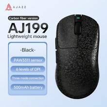 Ratón inalámbrico para juegos AJAZZ AJ199 de fibra de carbono - PAW3311, ultraligero de 60g, 500mAh, conexión de tres modos - Ver 13