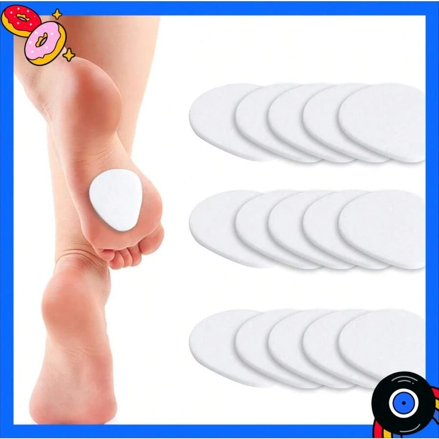 Metatarsal Pads 15 Pack For Women & Men, Ball Of Foot Cushions For Forefoot Pain Relief, Adhesive Felt Inserts For Mortons Neuroma & Metatarsalgia(15, White) - 預設 - 查看 1