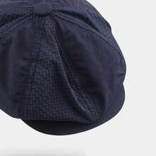 1顶复古格子贝雷帽，轻便透气，男女通用休闲帽，双面可用，适合春、夏、秋、冬四季佩戴。 - 速乾透氣前進帽 - 查看 8