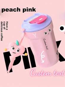 1pc Customizable High-End Unique Coffee Cup, Couple Mug, Insulated Travel Tumbler, Stylish Water Bottle - Multicolor - View 10