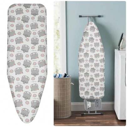 Nueva funda de tabla de planchar duradera y acolchada, universal, resistente al calor y con estampado, para suministros de lavandería