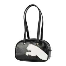 Túi đeo vai nữ, Túi cầm tay mini PUMA, Túi tote đeo vai du lịch ngoài trời hàng ngày, 092846-03 - Đen-Trắng ấm - Xem 1