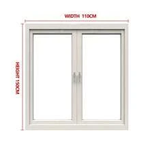 Màn chống muỗi mùa hè mới, thiết kế khóa kéo đôi màu trắng, màn cửa sổ tự dính cho phòng ngủ, ban công, dễ dàng lắp đặt. - trắng - Xem 27