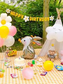 1pc Folding Picnic Blankets Beach Bag, Large Family Picnic & Outdoor Beach Blanket Machine, Washable Plus Thick Checkered Sandproof Grass Waterproof Foldable Camping On Beach Mat,Perfect For Camping, Family & Friends Outings! - Yellow - View 9