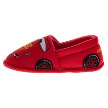 Disney Cars Lightning McQueen Kids' Slippers Plush, Warm, And Soft House Shoes (Toddler Sizes 5-10/ Little Kid Sizes 11-12) - Red - View 4