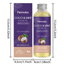 椰子薄荷漱口水，去除牙渍，美白牙齿，清新口气，温和成分清洁口腔异味，清爽薄荷漱口水 - 椰子薄荷漱口水 - 查看 7