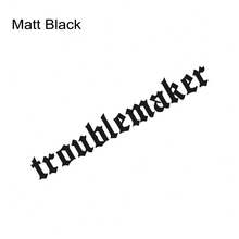 Troublemaker Letter Car Front Windshield Stickers Auto Rear Window Waterproof Vinyl Decals DIY Racing Body Creative Decoration - Car Sticker - View 14