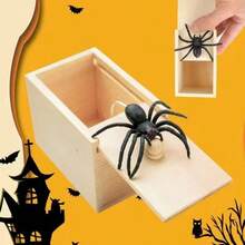 1pc 2026 New Surprise Spider Box Prank Toy, Perfect Gift For Birthday, Holiday, Halloween, Christmas, Ideal For Game Lovers And Toy Collectors - Multicolor - View 3