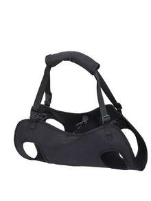 Adjustable Breathable Shoulder Strap Dog Leash, Assist Harness For Elderly, Disabled, Small, Medium, Large Dogs, 4 Carrying Modes (Front/Back) - Black - View 9