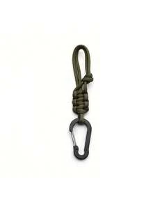 Suporte para Garrafa de Água Multiuso Ajustável Feito à Mão com Chaveiro - Acessório Durável para Uso Externo em Caminhadas, Acampamento e Viagens - Alça para Pendurar Garrafa de Água, Chapéu e Chaves - Disponível em Várias Cores, Equipamento de Camping, Essencial para Caminhadas, Acessório da Moda, Construção Resistente com Cordão de Chaveiro, Mosquetão, Gancho de Chaveiro, Acessório de Viagem para Mochila - Multicolorido - Visão 11