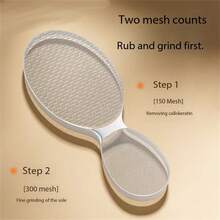 Foot Care Callus Remover! Really Effective! Amazing! 8-Shaped Transparent Foot File With Storage Box! - Multicolor - View 7