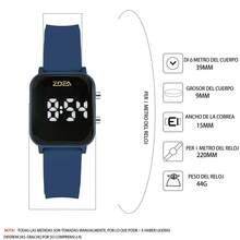 ZOEA Women Quartz Watches - 海軍藍 - 查看 3