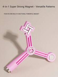 四合一磁性玻璃珠猫眼指甲油凝胶磁性工具，3D猫眼凝胶指甲油刷棒配件，适用于美甲、沙龙、指甲护理、指甲产品、指甲工具、美甲艺术工具、返校用品、指甲、指甲工具 - 彩色 - 查看 3