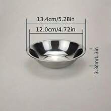2个猫形宠物碗，2个不锈钢猫碗，宠物喂食器，简单易清洗，爱猫人士必备 - 200ml - 查看 5