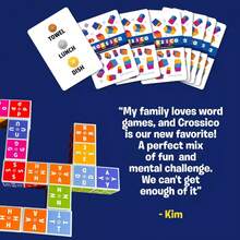 The Uzzle Crossico Crossword Building Board Game - 1 - 查看 5