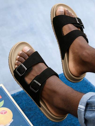 Dép xăng đan mùa hè phong cách Bohemian dành cho nam cỡ lớn, dép da PU kiểu dáng slip-on, dép đế bằng thoải mái, chống trơn trượt, phù hợp cho thanh thiếu niên, đi chơi, thể thao ngoài trời, đi nghỉ mát, quà tốt nghiệp, phụ kiện sinh nhật.