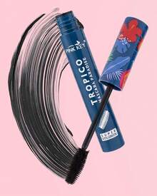 Máscara de Pestañas Pink Key Tropico 4D Súper Volumen y Alargamiento – Efecto Pestañas Postizas Negro Intenso Larga Duración - Ver 2