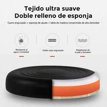 Silla de Masaje Profesional con Ruedas | Banco Giratorio Cómodo y Reclinable | Ideal para Spa, Salón y Centro de Estética | Ergónomica, Ajustable y Súper Práctica - por defecto - Ver 10