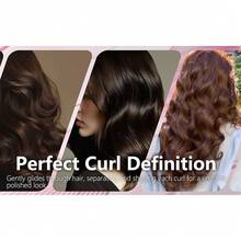 Curl Defining Brush, 1 PCS Curly Hair Brush, Brush Curly Hair, Combing And Shaping Men's And Women's Curls To Reduce Pulling - 1 cái - Xem 6