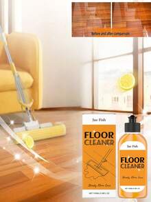 JUE FISH Floor Cleaner, Furniture Cleaner - Easily Removes Various Stubborn Stains, Cleans Floor Surface Debris And Dust, Powerful Cleaning And Polishing, Suitable For Tiles, Floors, Rosewood Floors, And Various Flooring Types - Liquid - View 2