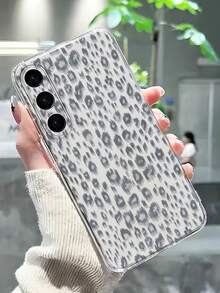 Cheetah,Leopard Print 1pc Thick Leopard Print Protective Phone Case, Compatible With Samsung Galaxy S26/S26 PLUS/S26 Ultra, S25/S25 PLUS/S25 Ultra, A17, A07, A16, A36, A26, A56, A50, A12, A32, A52, A72, A51, A21S, A13, A14, S24/S24 PLUS/S24 Ultra, S22, A52, A53, A54, A55, 11/12 Pro/12/12X/13 Pro/14 Pro/15 Pro, 10/9, Note 9, 12C, Note 11 Pro, Note 8 Pro - Multicolor - View 2