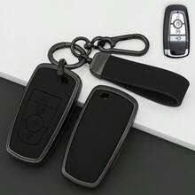 适用于Fusion、Explorer、Escape、F150、F250、F350、F450、F550和Expedition的带4个按钮的钥匙扣保护套 - 手繩扣 - 查看 9