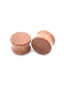 2 Pieces 6mm-20mm Wood Plugs And Tunnels Ear Expander Plug Natural Wooden Gauges Ear Plugs Tunnels Flesh Tunnels Body Jewelry Piercings - Ear Expander - View 42