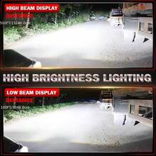 2Pcs H7 H4 Canbus Car Headlight Mini Lens H11 9005 9006 HB3 HB4 LED Projector Bulb 6500K Auto Motorcycle Mini Lens - WGJ - Xem 8