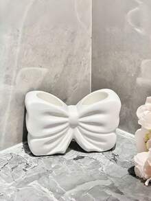 1pc/2pcs Bow-Shaped Toothbrush Holder, Bathroom Vanity Toothbrush & Toothpaste Storage Rack, Base Stand - Multicolor - View 6